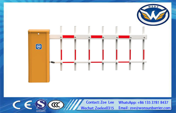 Easy Maintenance Brushless Motor Parking Barrier Gate With Worm Gear Transmission