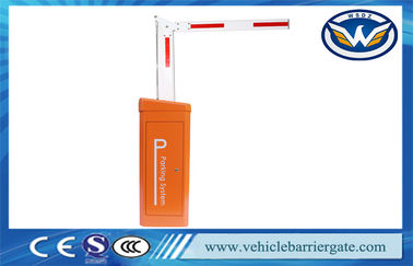 RS485 Vehicle Barrier Gates , Automatic Boom Barrier PMSM Serve Motor
