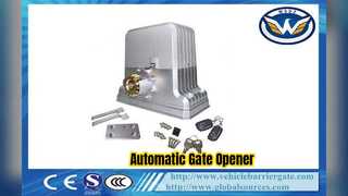 स्वचालित स्लाइडिंग गेट मोटर ओपनर
