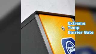 बैरियर गेट: अत्यधिक अस्थायी पार्किंग स्थल तक पहुंच